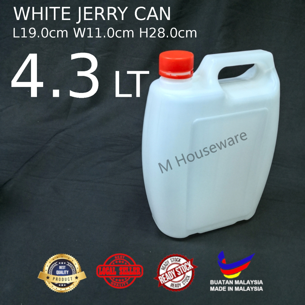Plastic Jerry Can 1LT ~ 10LT Water Container Tong Air Minyak Bekas Air ...