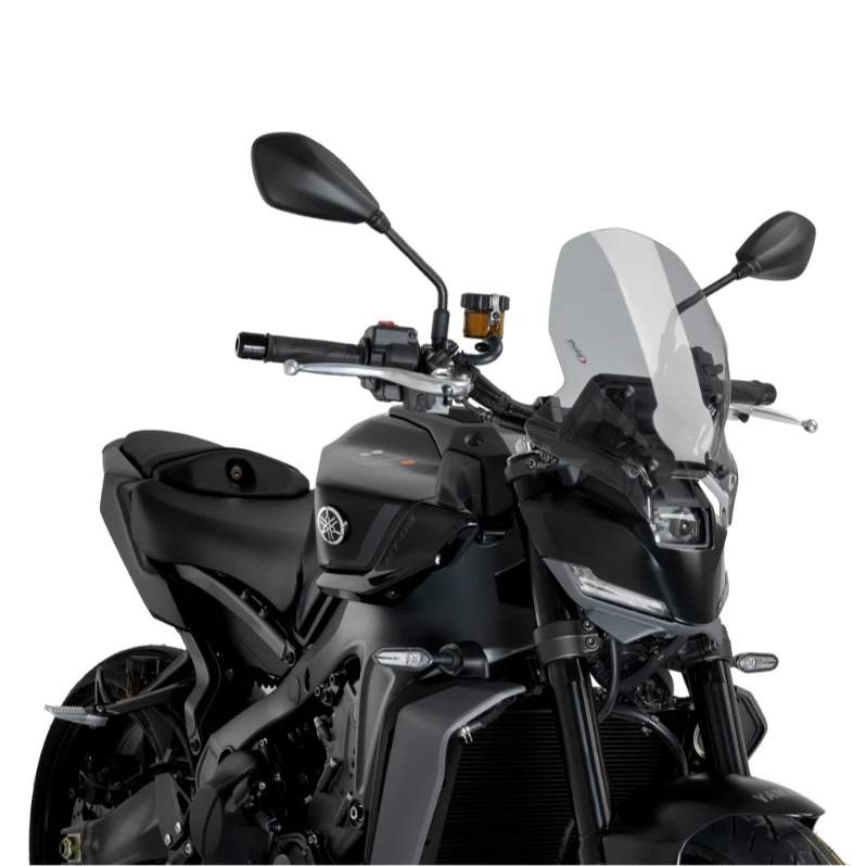Puig Windshield for Yamaha mt09 v4 2024 smoke touring | Shopee Malaysia