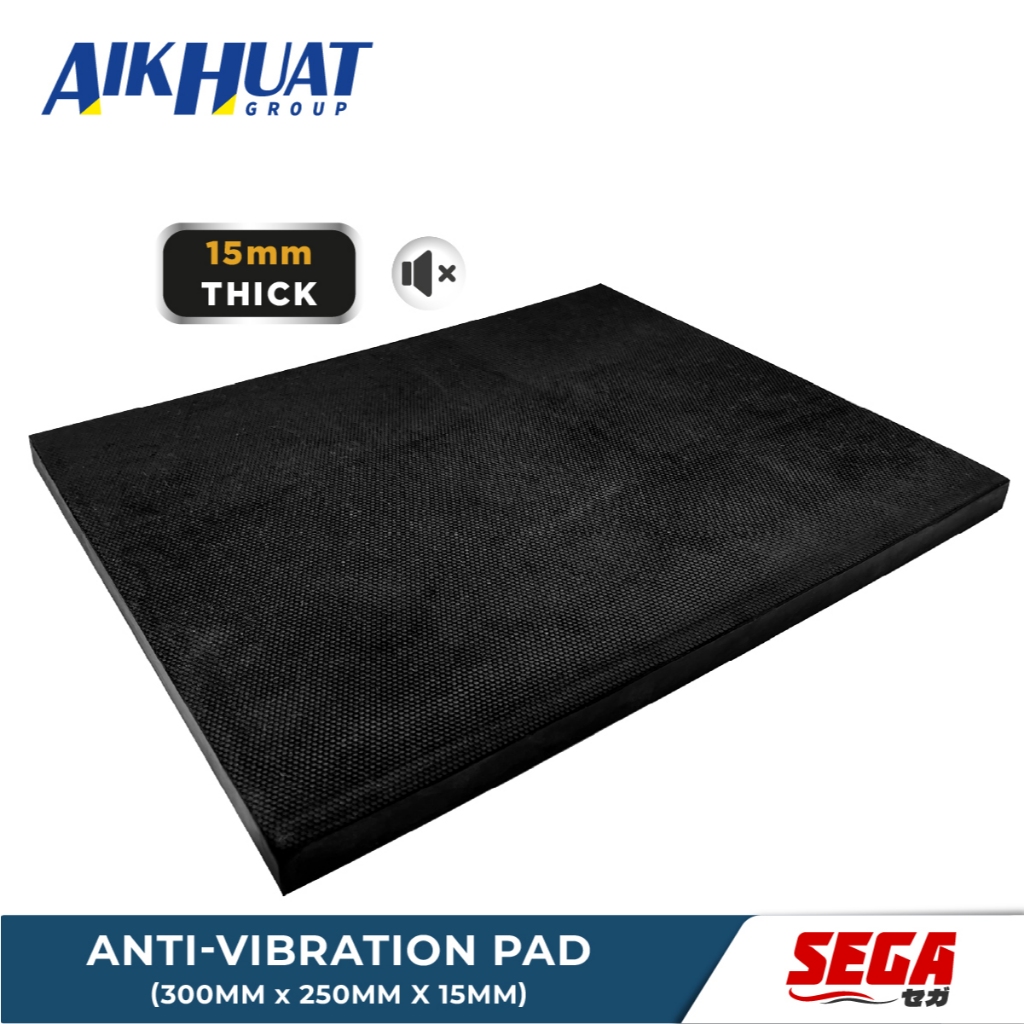 Sega Anti Vibration Rubber Mat 15mm Thick Anti Noise Water Pump Foot ...