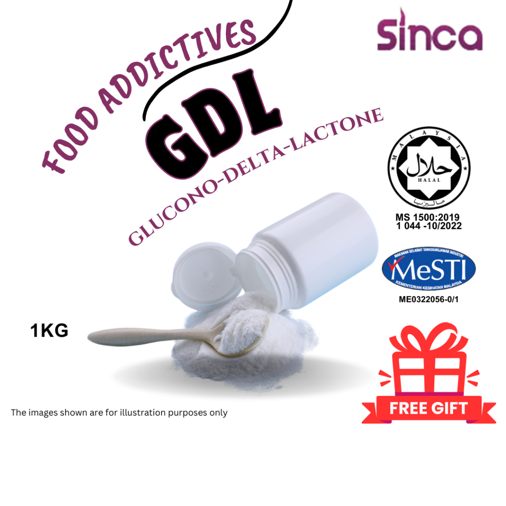 Glukono Delta Laktone / Glucono Delta Lactone (GDL) 500g / 1kg - Tofufa ...