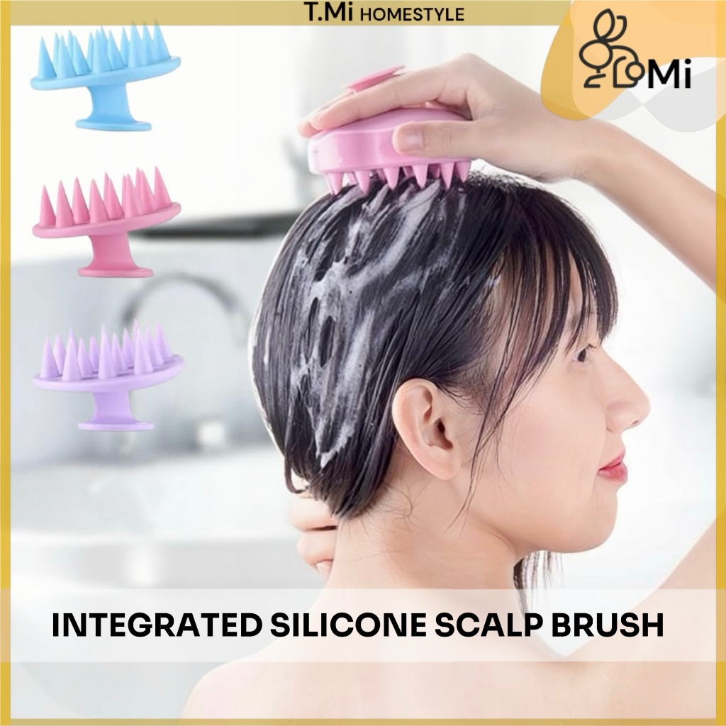 TMi Comb SPA Shampoo Washing Comb All-in-one Soft Silicone Massage ...