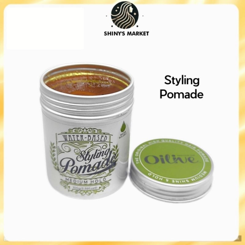 Oilive Styling Pomade Hair Styling Wax Water Based 100g | Shopee Malaysia