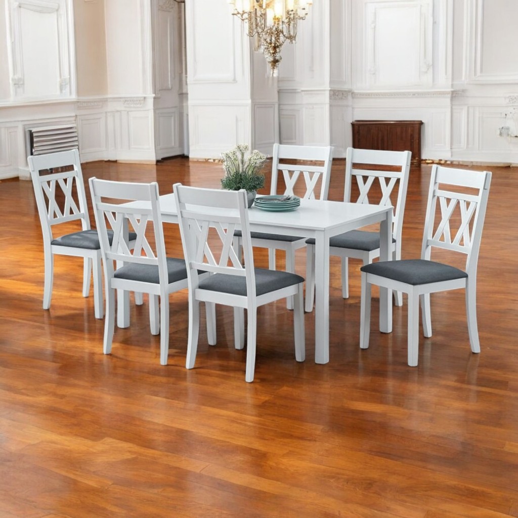 Modern Design Wooden Dining Set | Shopee Malaysia
