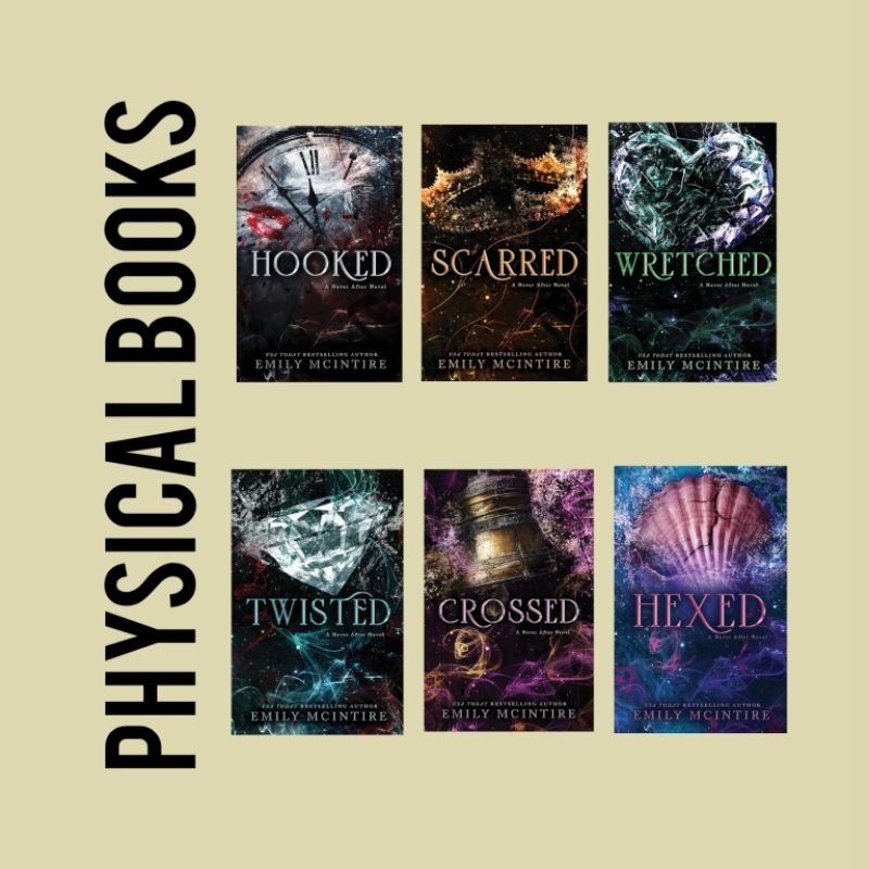 Emily McIntire (Author) Never After Series (6 books) Hooked, Scarred