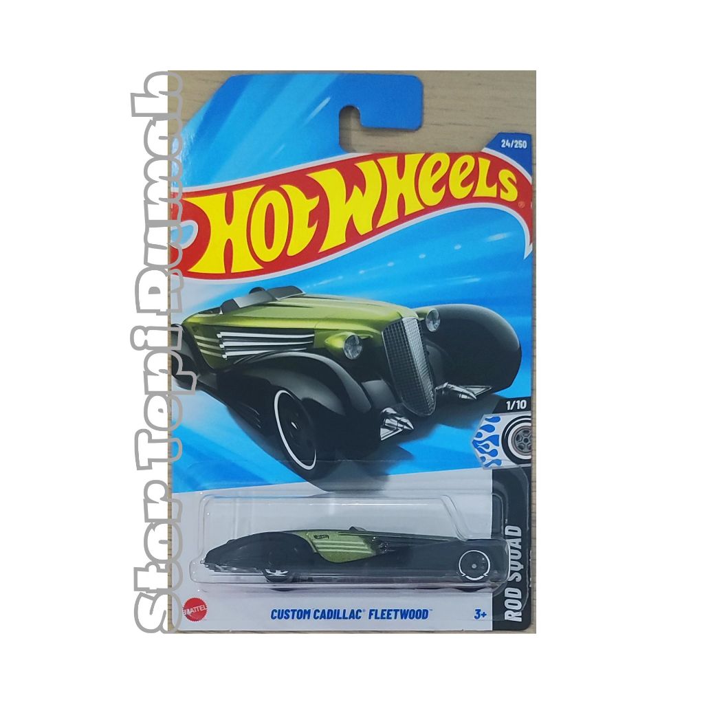 Hot Wheels Custom Cadillac Fleetwood HW Rod Squad Shopee Malaysia