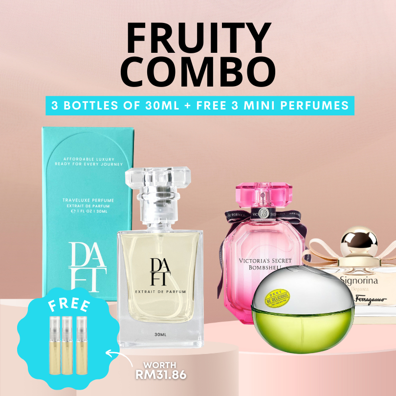 DAFT PERFUME FRUITY (TOP3 COMBO) Shopee Malaysia