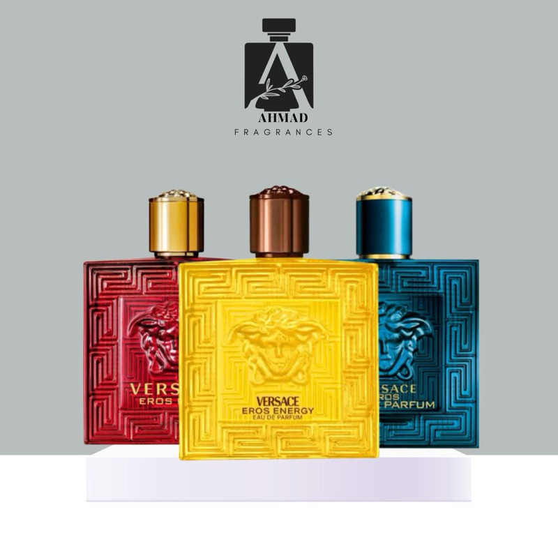 [Decant] Versace Eros Flame/EDP/Energy 5ml/10ml Original Perfume Repack ...