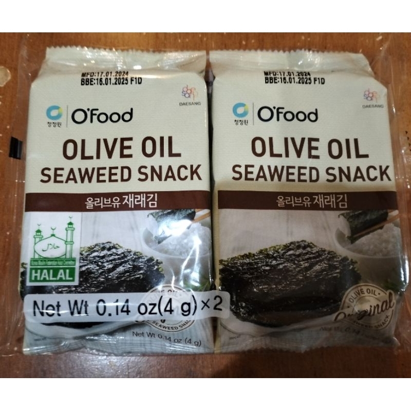 Olive Oil Sea Weed Snack | Shopee Malaysia