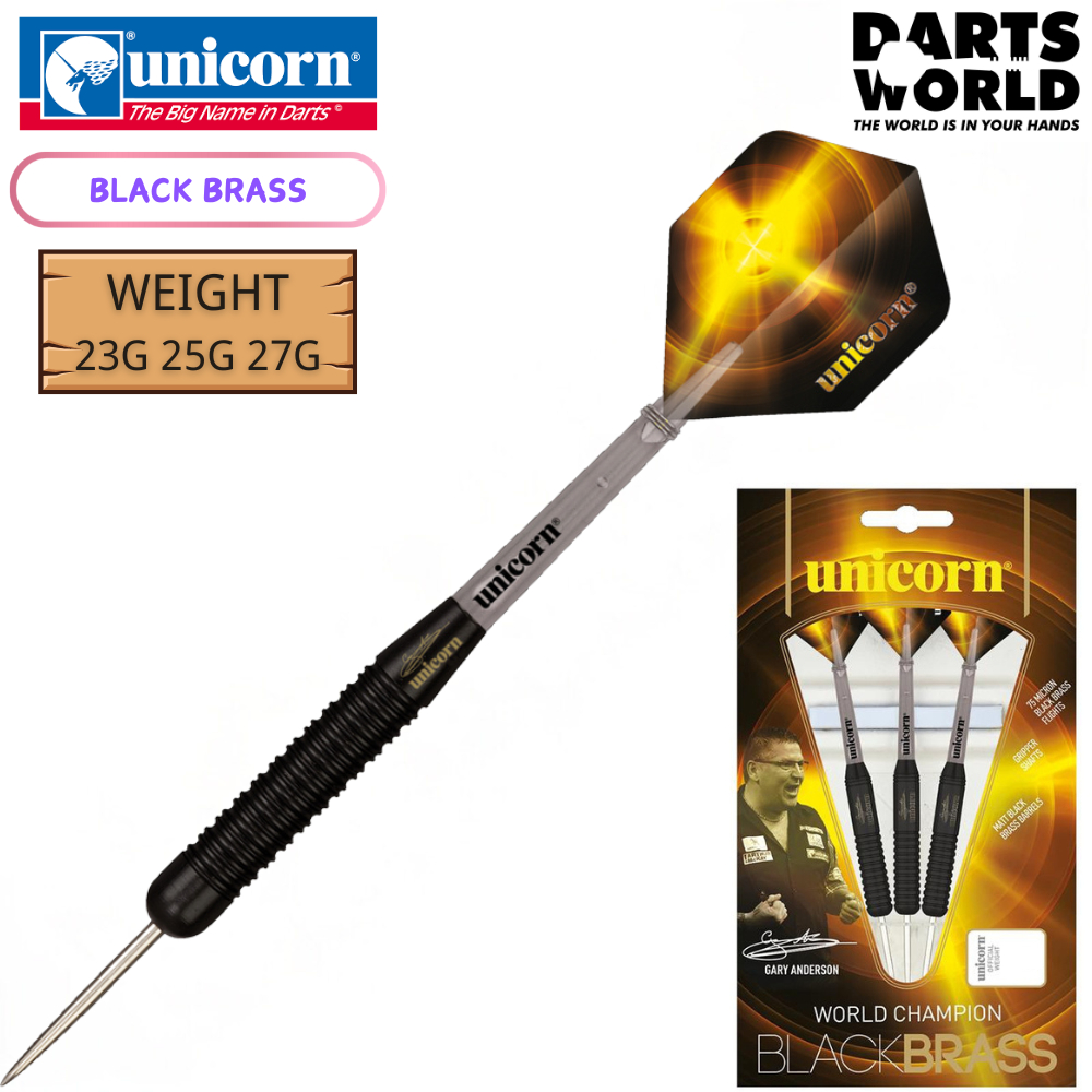 Fléchettes Unicorn Steel Tip Tournament 5000 – Neuves – Pour Tournois