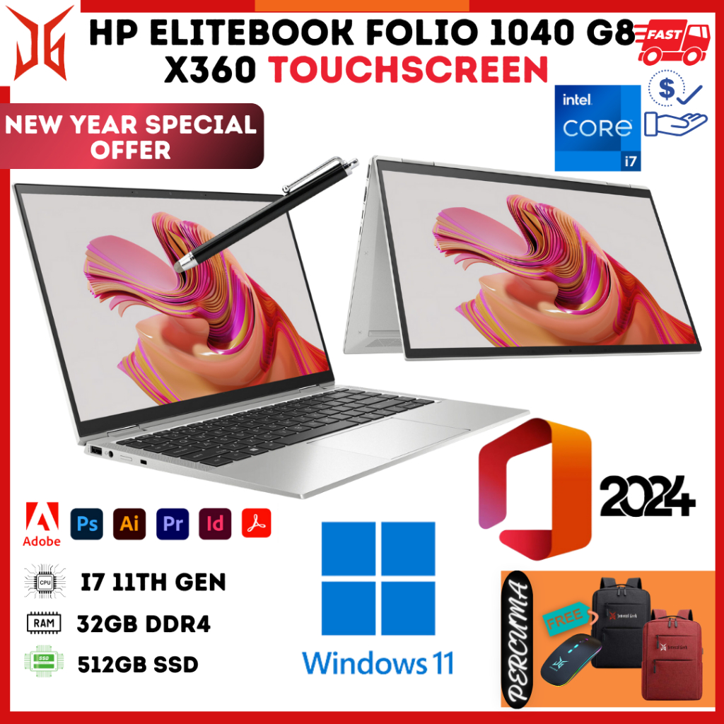 Hp Elıtebook 1040 G9 9G0J5Et U7-155H 16Gb 1Tb Ssd 14 W11Pro - Hp All In One Pc