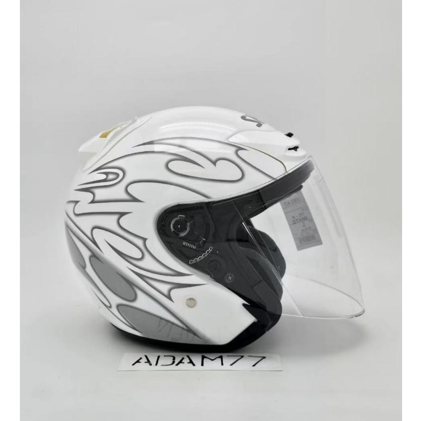HELMET ] SHOEI JACK NEW UPGRADE J-FORCE 2 (Tanduk Lekuk) JF2 JACK