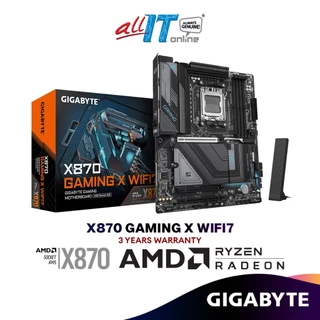 GIGABYTE X870 GAMING X WIFI7 (ATX) AMD Gaming Motherboard | AMD AM5 Socket