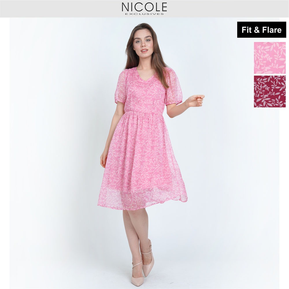 Nicola - Short-Sleeve Midi Dress main image 0
