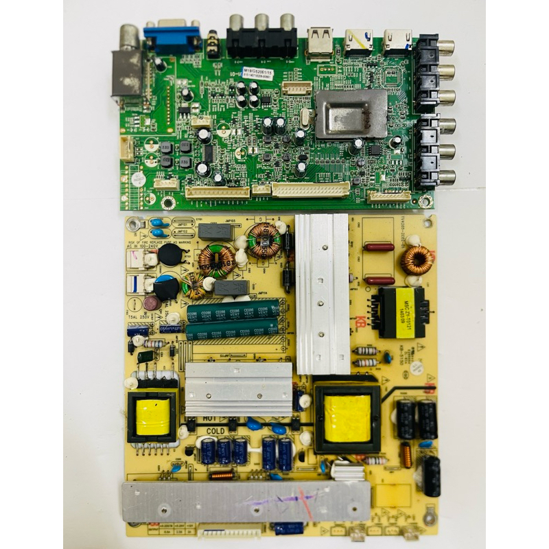 Câble LVDS/Flex Et Carte T-Con Pour TV LCD/LED AOC Modèle E2262V Wh, Occasion Testé Fonctionnel