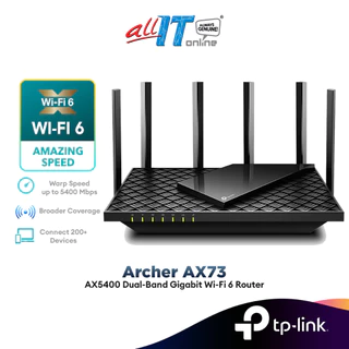 TP-Link Archer AX73 AX5400 Dual-Band Gigabit Wireless AX WiFi 6 Wireless OneMesh Router