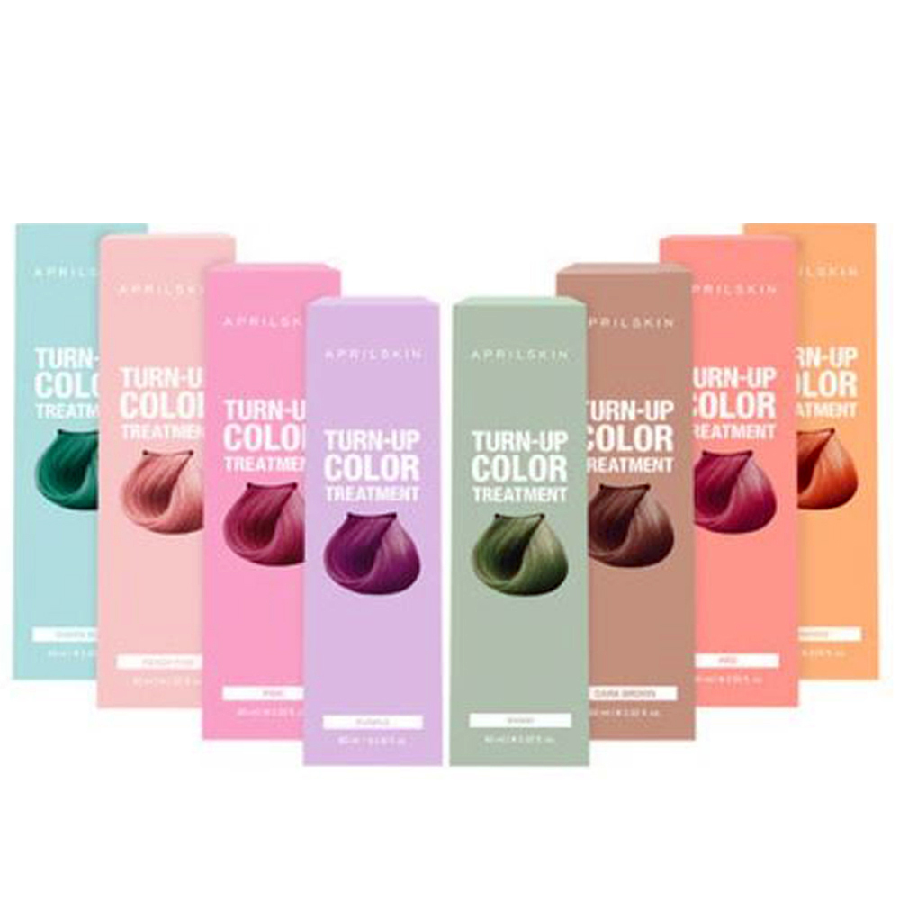 April Skin Turn-Up Color Treatment 60ml Aprilskin Non-Permanent Hair ...