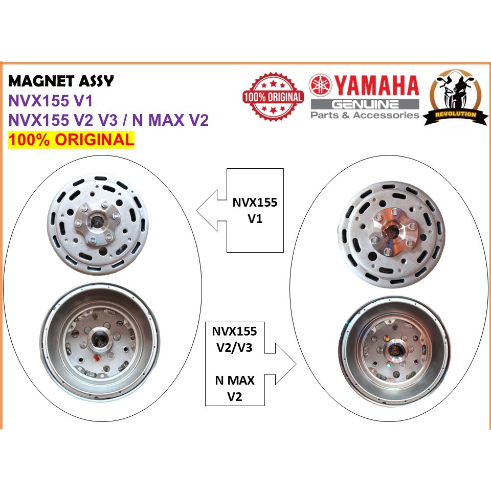 Magnet Assy Rotor Fuel Magnet Manet B63-H1450-00 B6H-H1450-00 100% ...