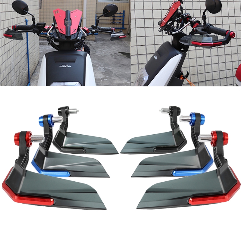 Universal Motorcycle Hand Guard Lever Throttle Cover Handguard Handle ...