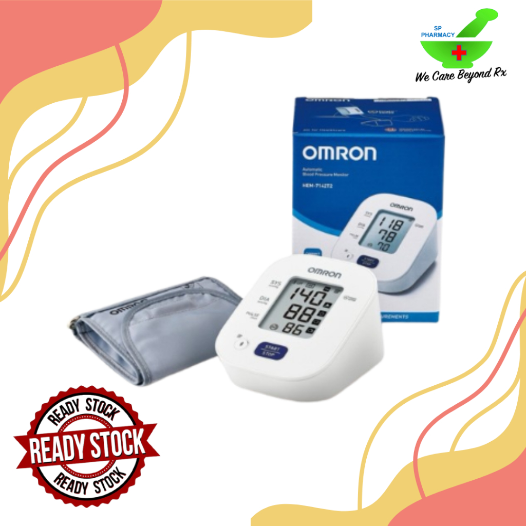 OMRON HEM-7142T2 BLOOD PRESSURE MONITOR | Shopee Malaysia