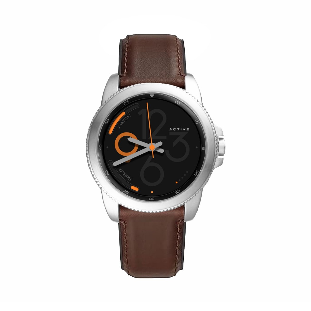 Smartwatch Parlent Ignite Active With Dual Material Strap (Leather