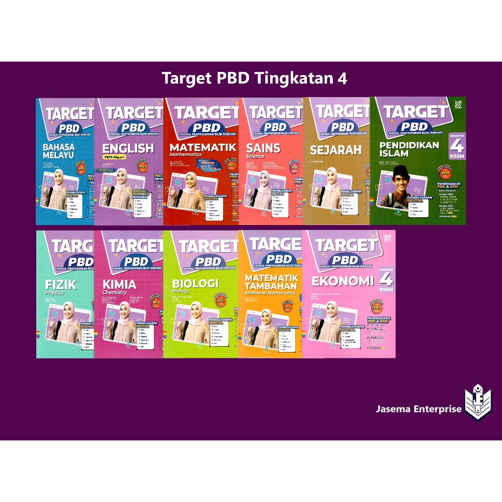 Target PBD Tingkatan 4 Bm | English | Matematik Tambahan | Sains ...