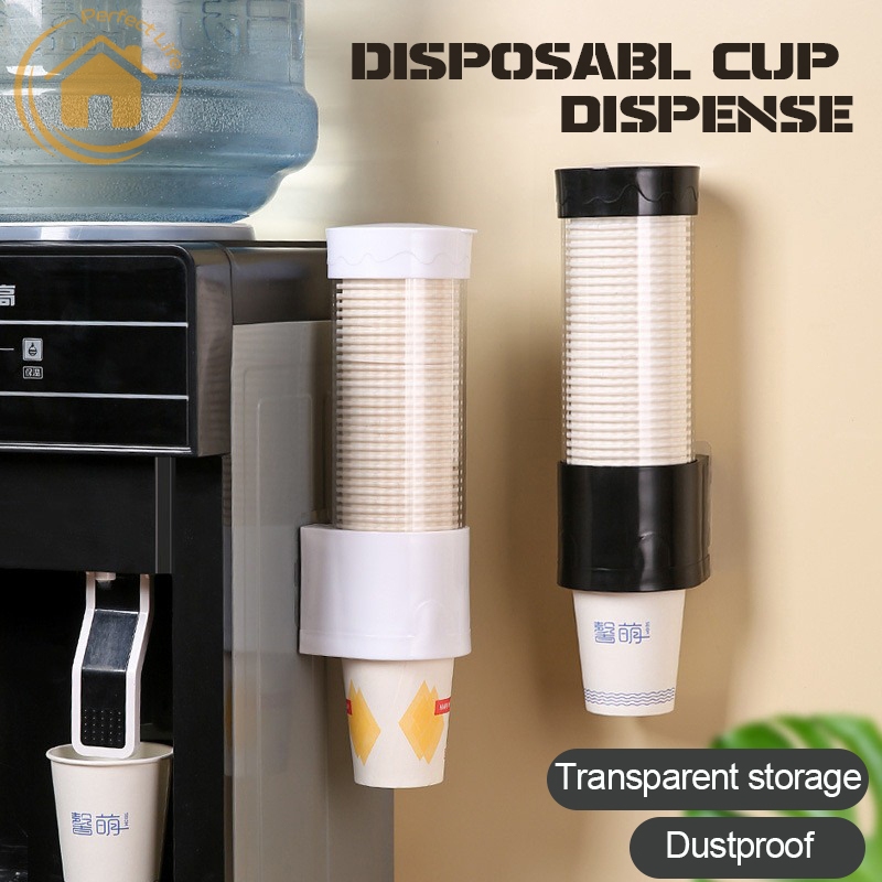 Plastic Cup Holder Paper Cup Dispenser Wall Mounted Cup Holder ...