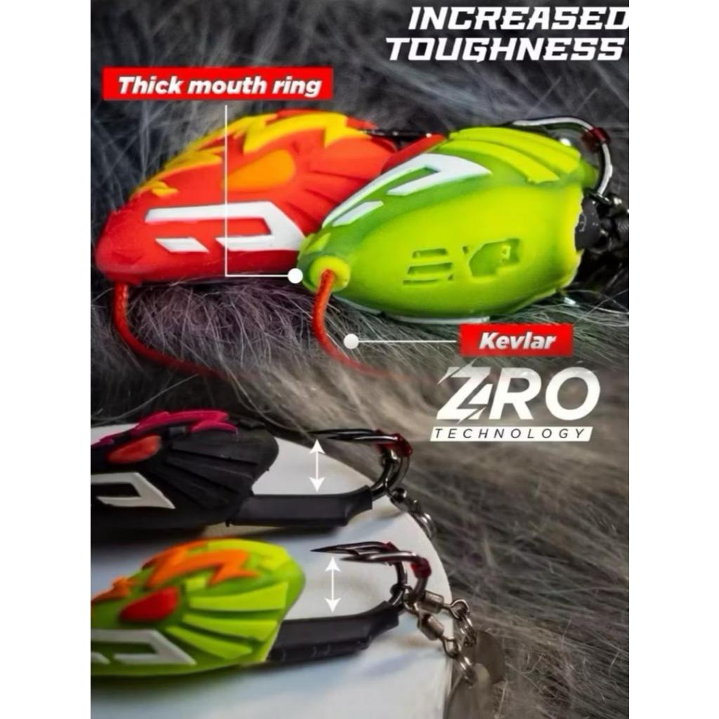 EXP RUGBY Z Soft Rubber Frog # 36mm/ 8g MADE IN THAILAND Expert For ...