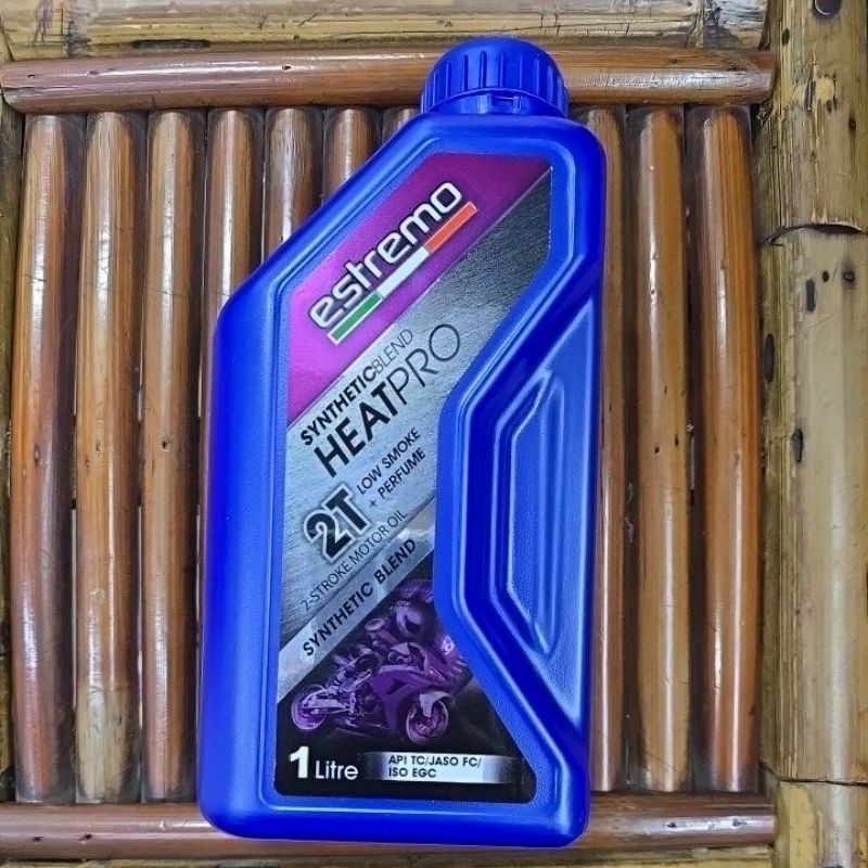 Estremo SYNTHETIC Blend Heatpro Racing Low Smoke 2T Minyak 2 stroke ...