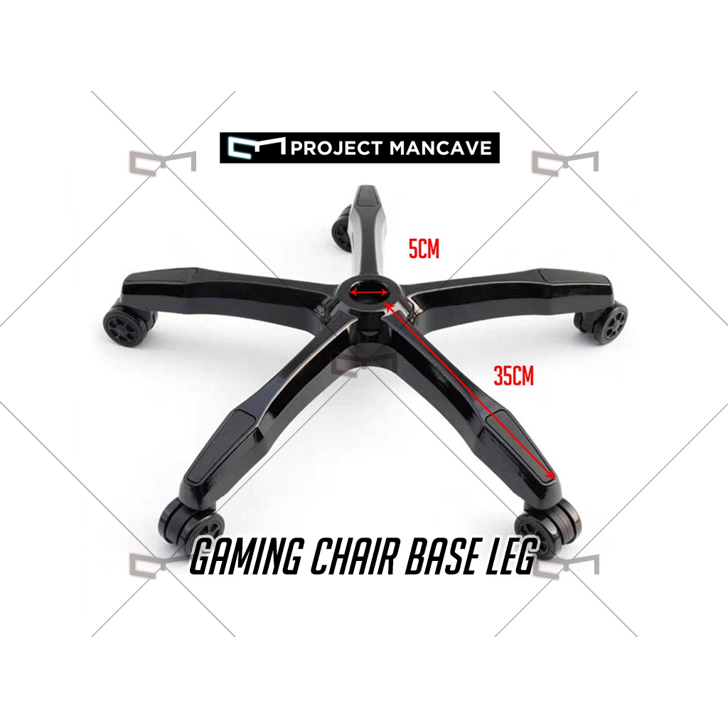 [LOCAL SELLER] Gaming Chair Base Office Chair Base Office Chair Leg ...