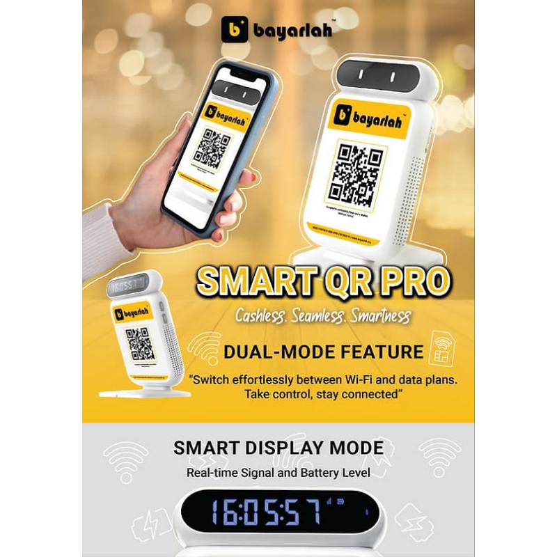 QRSoundbox QRpay QR ewallet bank Bayarlah | Shopee Malaysia