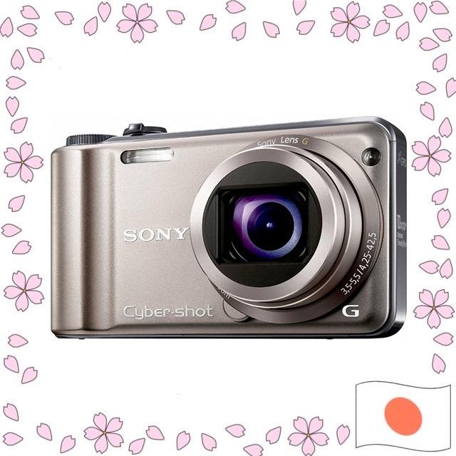 SONY Digital Camera Cyber-Shot HX5V Gold DSC-HX5V/N USED CAMERA