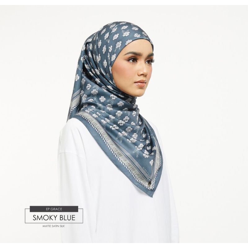 (Preloved) Waarna Made for All-Grace (Smokey Blue) | Shopee Malaysia