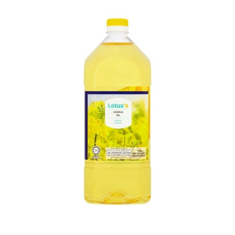 LOTUS Halal Minyak Masak Canola 2kg | Shopee Malaysia