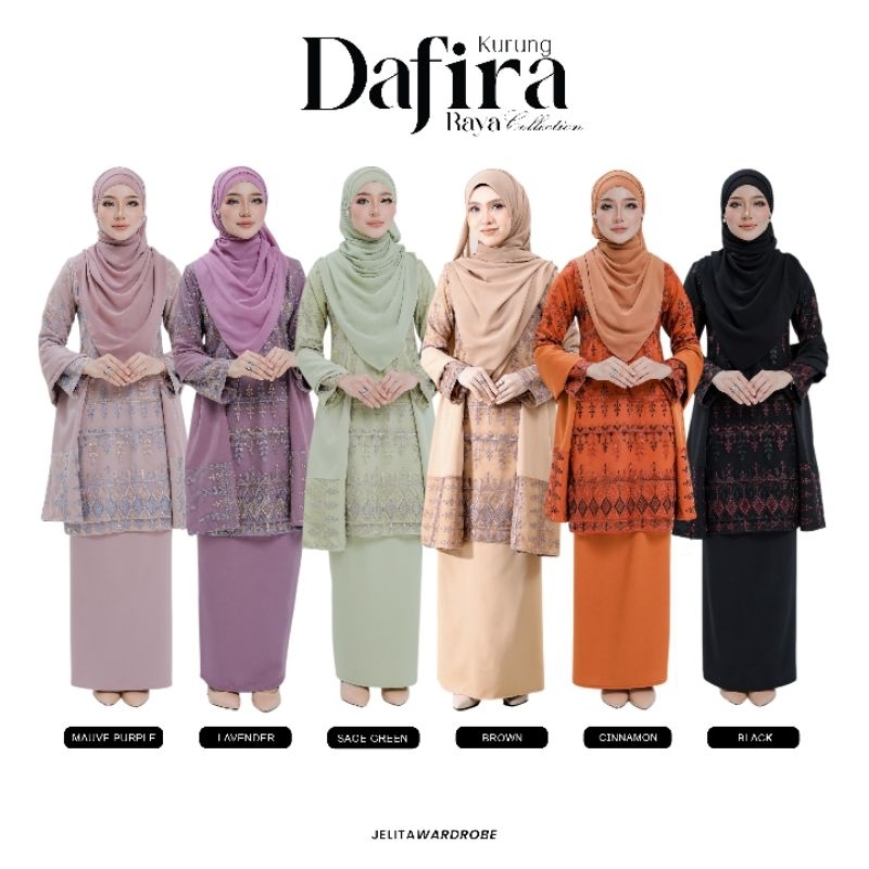 RAYA 2025 COLLECTION - KURUNG LACE DAFIRA | Shopee Malaysia
