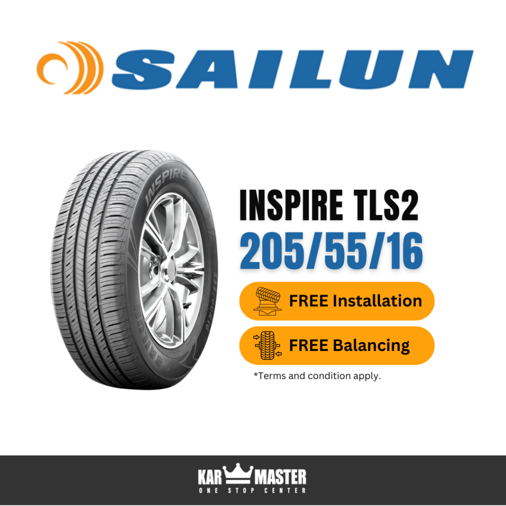 205/55/16 Sailun Inspire TLS2 (With Installation) | Shopee Malaysia