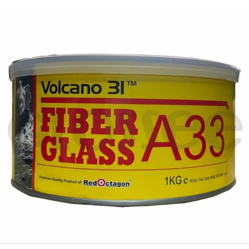Volcano31 Fiber Glass A33 Putty Compound Body Filler For Holes Fibre ...