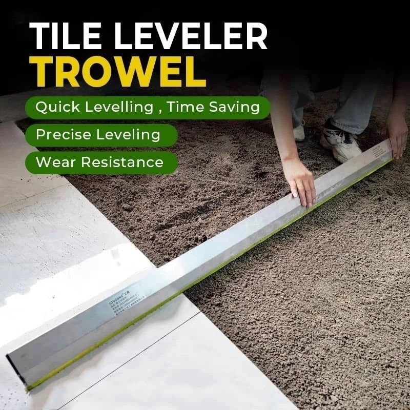 TILE LEVELLER TROWEL / TILE LEVELLING / FLOOR TROWEL /FLOOR TILE RULER ...