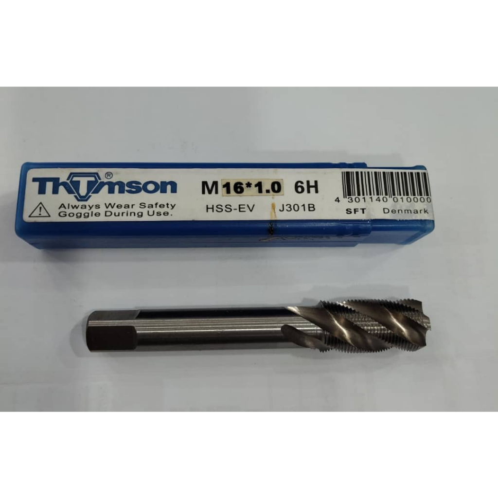 THOMSON J301B SPIRAL FLUTED TAPS - T-B-SFT16*1.0 (WHITE) | Shopee Malaysia