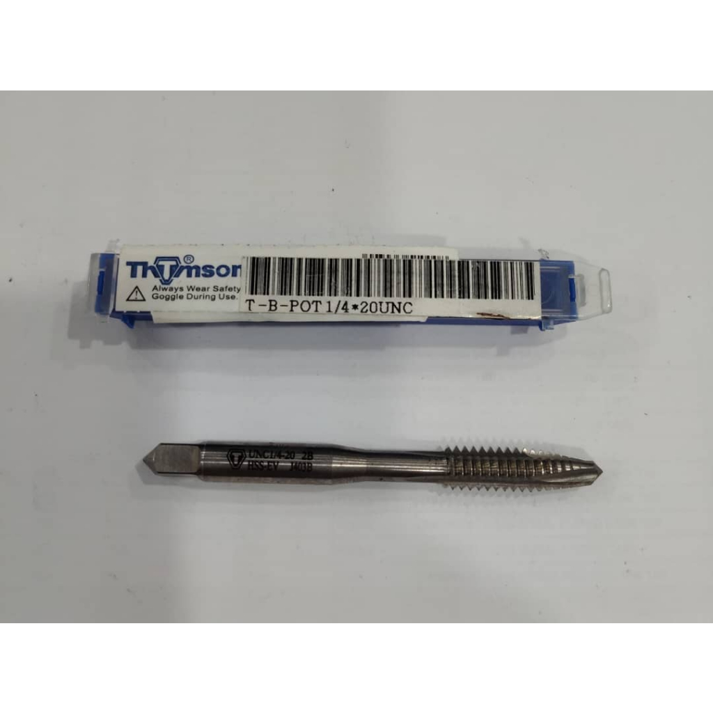THOMSON J403B SPIRAL POINTED TAPS - T-B-POT UNC 1/4*20 (putih) | Shopee ...