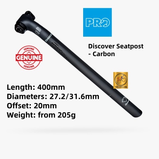 OG-EVKIN SP-013 Reggisella in carbonio 27.2/31.6MM 0mm Offset MTB o Strada 400MM Tubo sella Acciaio/Binario in carbonio Parti di biciclette Mountain Bike  18