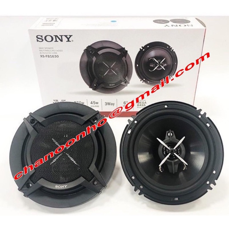 SONY XPLOD 6 INCH XS-FB1630 3 WAY CAR COAXIAL SPEAKER 270W Pioneer ...