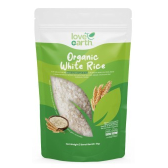 Love Earth Organic White Rice 1KG – Premium, Healthy & Nutritious ...