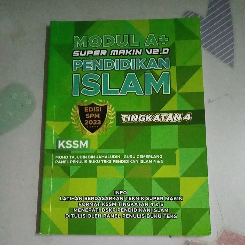 SPM|MODULA+|SUPERMAKINV2.0|PENDIDIKANISLAM|TINGKATAN4|KSSM|EDISISPM2023 ...
