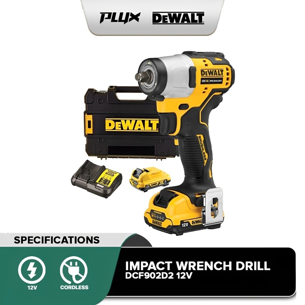 Dewalt DCF902D2-GB 12V 3/8
