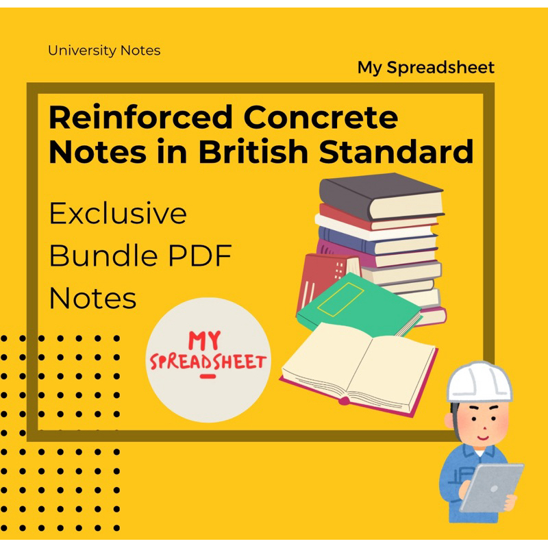 Reinforced Concrete Notes in British Standard Exclusive Bundle PDF ...