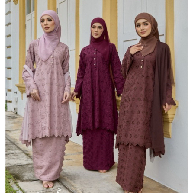BOONGA KURUNG COTTON EMBROIDERY | Shopee Malaysia