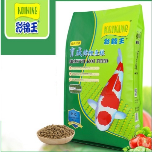 Image result for KOIKING Koi Fish Food Growth Formula Floating Pellets High Protein ...