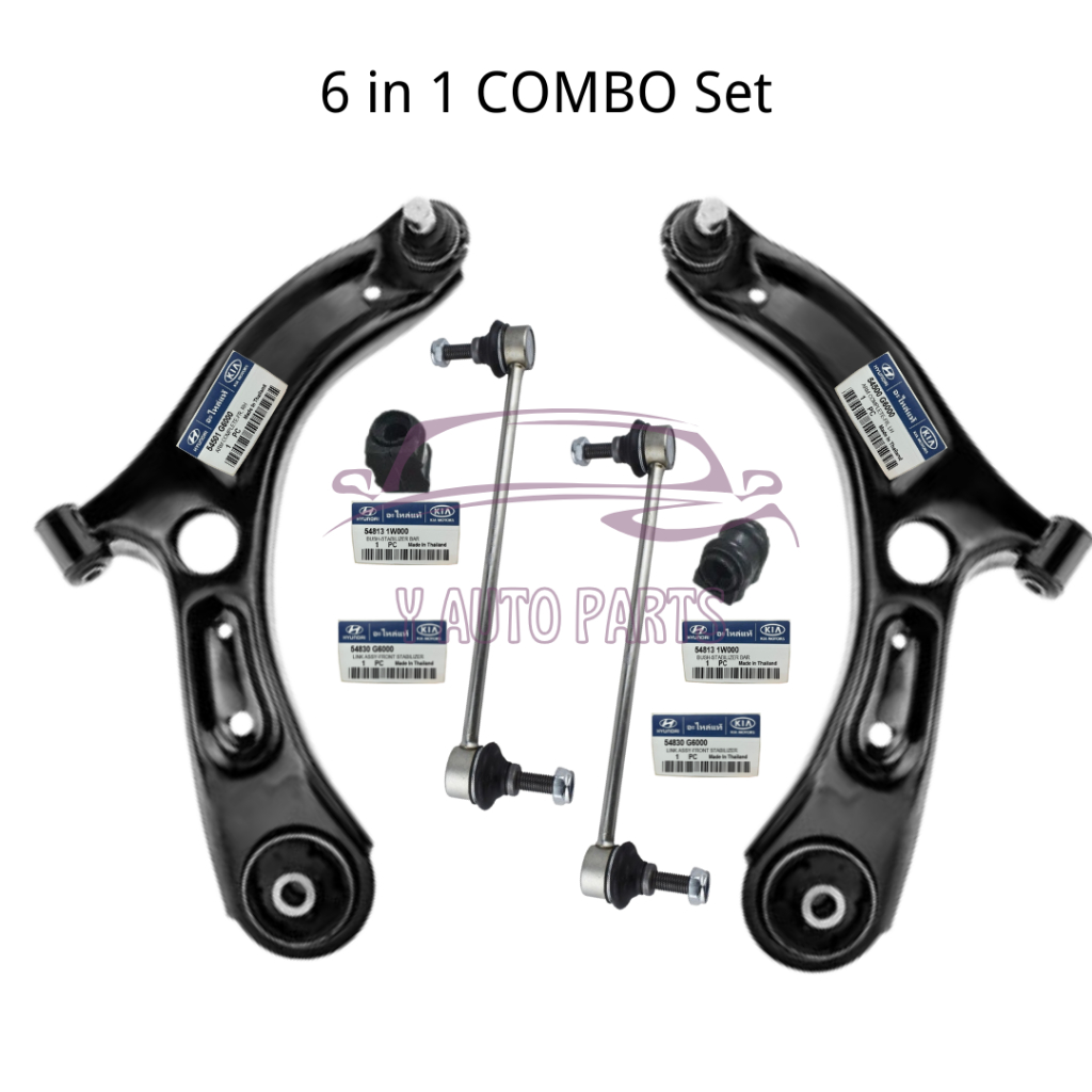 Ultimate Components Front Lower Control Arms For Kia Picanto 2011-2018 – Pair