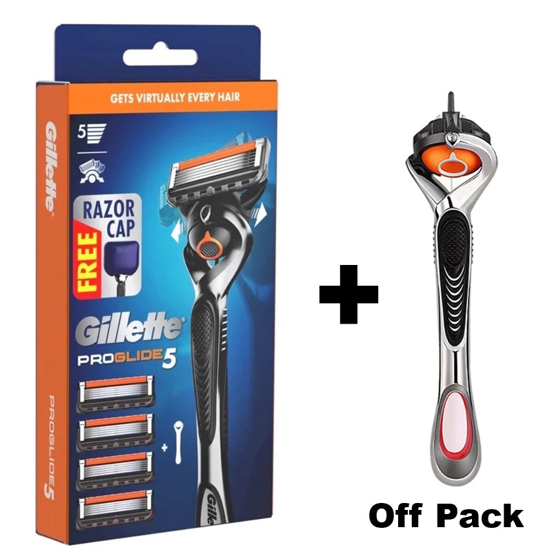 Original Gillette Bundle Pack Razor/ Handle/ Blades/ Refills/ Cap ...