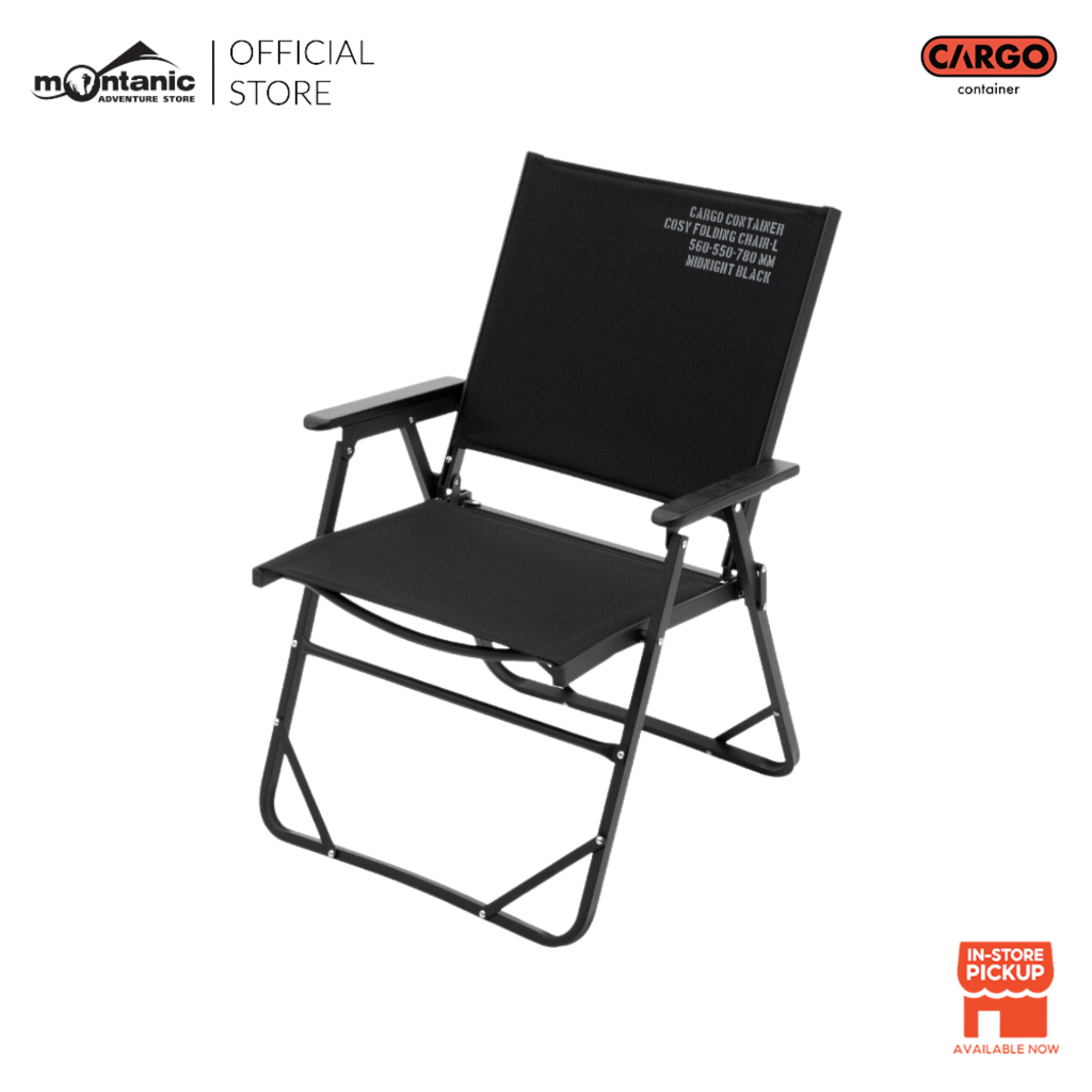 Cargo Container Cosy Folding Chair - Large 100kg Capacity Kerusi ...